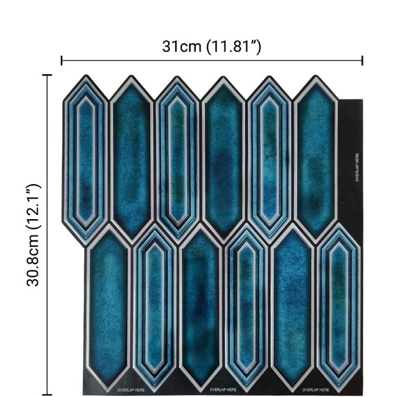 Mosaicowall 3D vinyl tiles - Picture 2 of 3